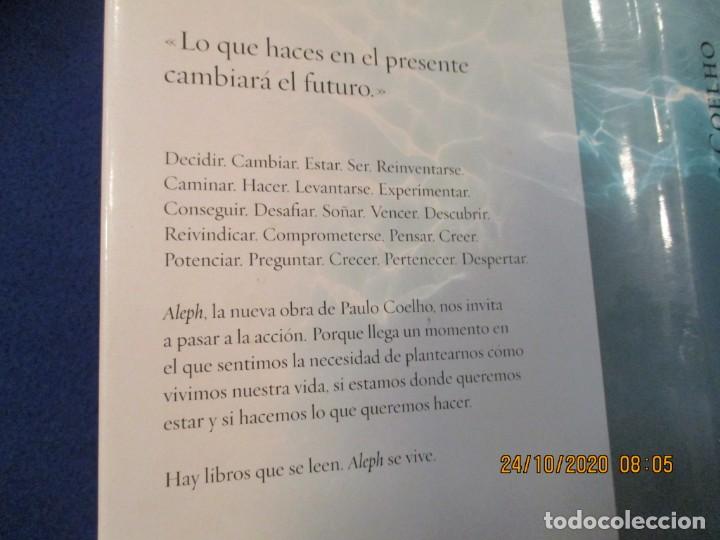 Libros de segunda mano: ALEPH Paulo Coelho Editorial Planeta 2011 - Foto 3