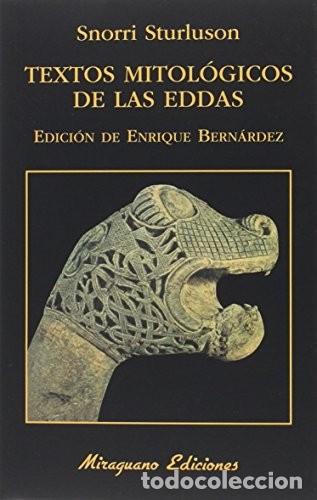 Libros de segunda mano: Textos Mitol&oacute;gicos de las Eddas - Foto 1