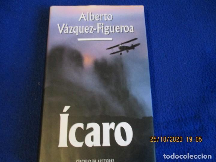 Libros de segunda mano: ICARO Alberto Vazquez Figueroa C&iacute;rculo de Lectores 1998 - Foto 1
