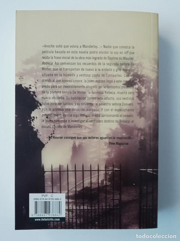 Libros de segunda mano: REBECA - DAPHNE DU MAURIER - ED. DEBOLSILLO 2017 - Foto 2