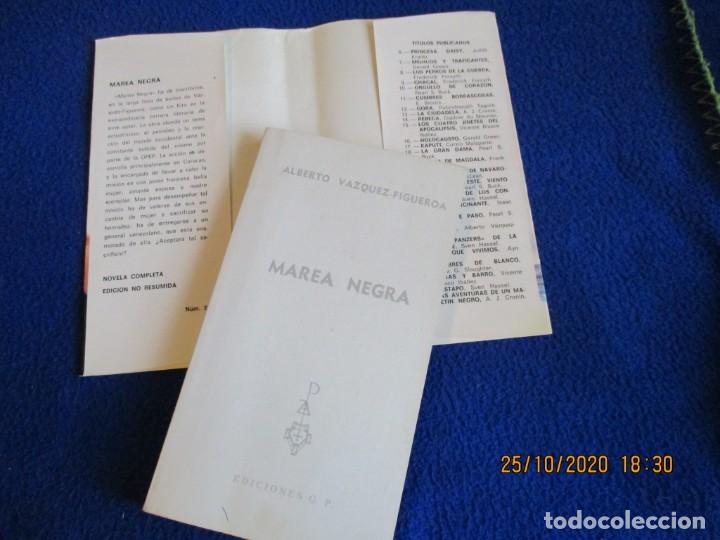 Libros de segunda mano: MAREA NEGRA A. Vazquez Figueroa Ediciones G.P. 1983 - Foto 3