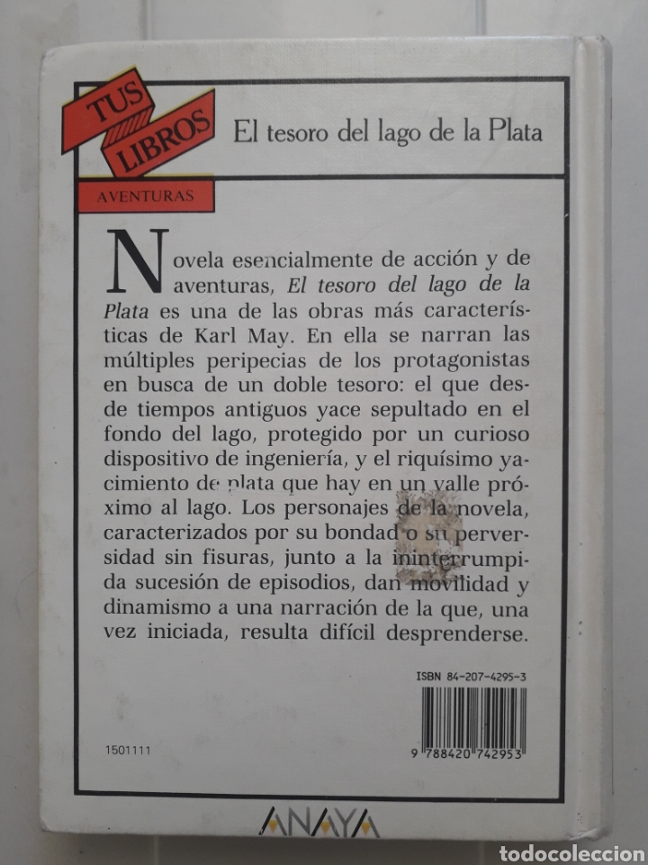 Libros de segunda mano: El tesoro del lago de la plata - Foto 2
