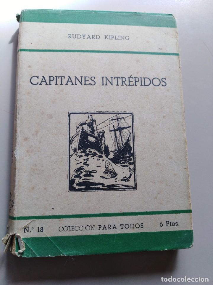 Libros de segunda mano: Capitanes intr&eacute;pidos. Rudyard Kipling - Foto 1