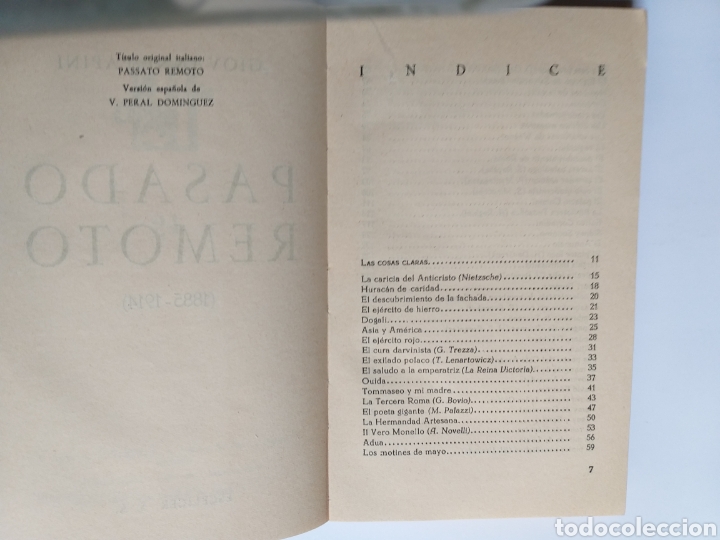 Libros de segunda mano: Pasado remoto Giovanni Papini - Foto 11