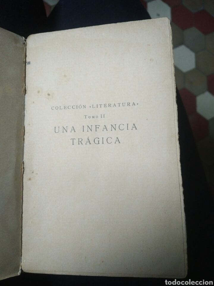 Libros de segunda mano: Una infancia tr&aacute;gica. M&aacute;ximo Gorki - Foto 5