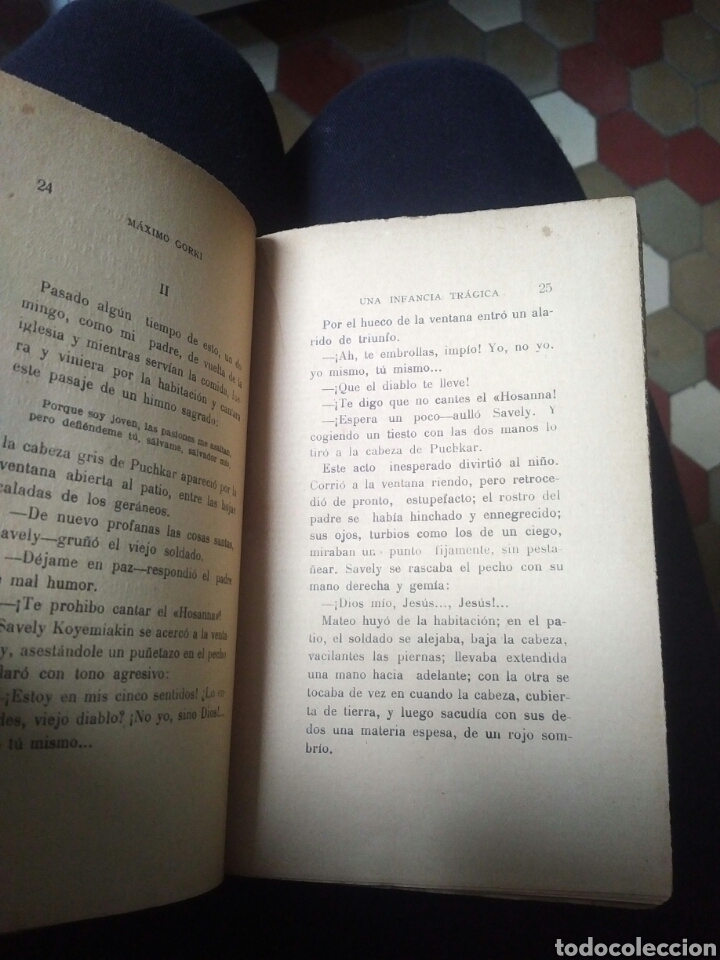 Libros de segunda mano: Una infancia tr&aacute;gica. M&aacute;ximo Gorki - Foto 6