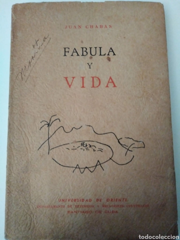 Libros de segunda mano: F&aacute;bula y vida / Juan Chabas. Primera edici&oacute;n. - Foto 1