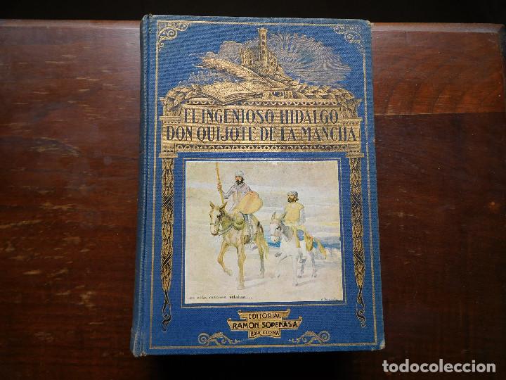 Libros de segunda mano: Libro Don Quijote de la Mancha Editorial Sopena a&ntilde;o 1931 - Foto 1