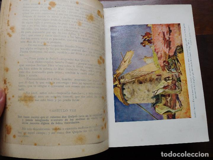 Libros de segunda mano: Libro Don Quijote de la Mancha Editorial Sopena a&ntilde;o 1931 - Foto 9