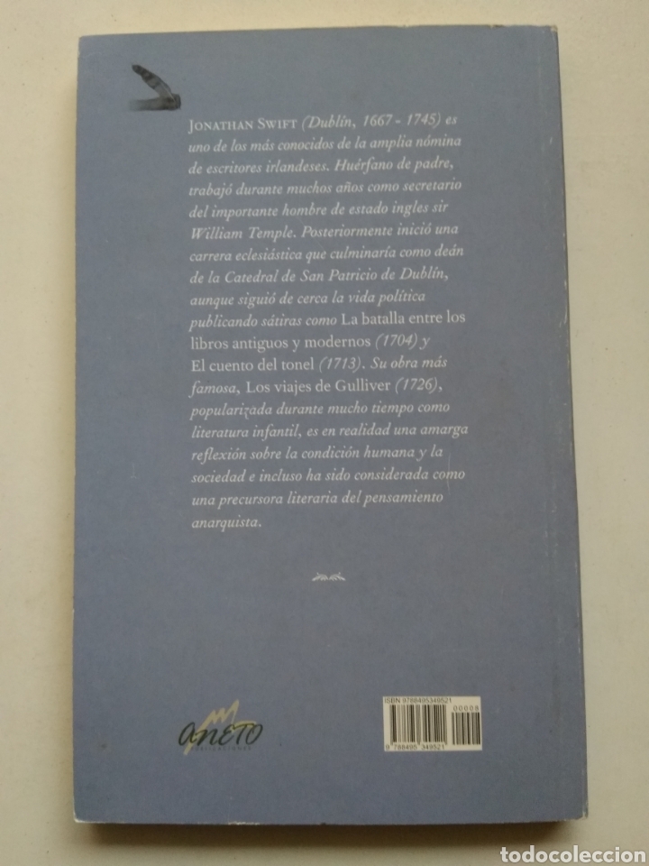 Libros de segunda mano: LOS VIAJES DE GULLIVER/JONATHAN SWIFT - Foto 2