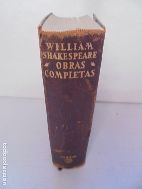 Libros de segunda mano: WILLIAM SHAKESPEARE. OBRAS COMPLETAS. EDITORIAL AGUILAR. 1951 - Foto 2