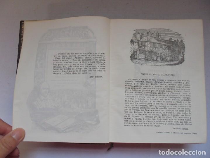 Libros de segunda mano: WILLIAM SHAKESPEARE. OBRAS COMPLETAS. EDITORIAL AGUILAR. 1951 - Foto 9