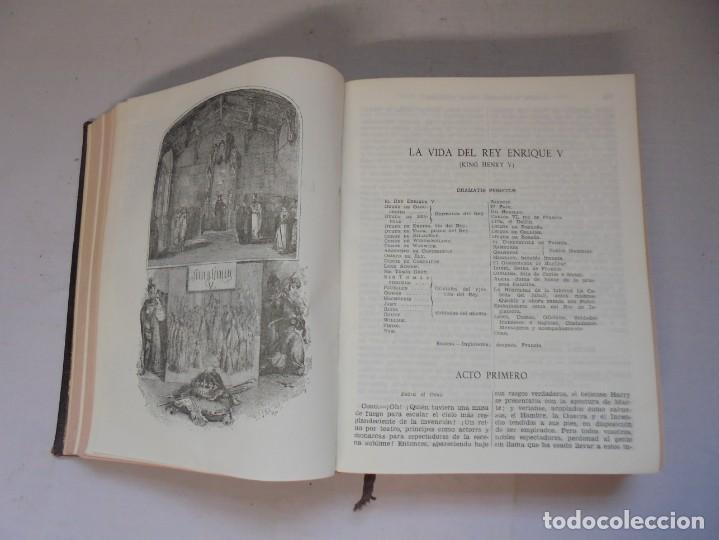 Libros de segunda mano: WILLIAM SHAKESPEARE. OBRAS COMPLETAS. EDITORIAL AGUILAR. 1951 - Foto 11