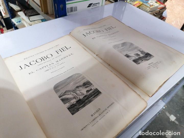 Libros de segunda mano: El capit&aacute;n Marryat. Jacob Fiel. 2 tomos completa - Foto 1