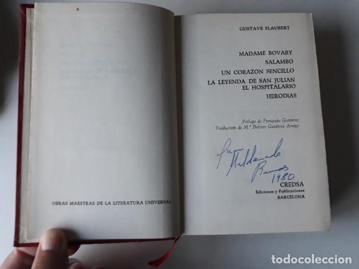 Libros de segunda mano: OBRAS MAESTRAS - GUSTAVE FLAUBERT - Foto 2