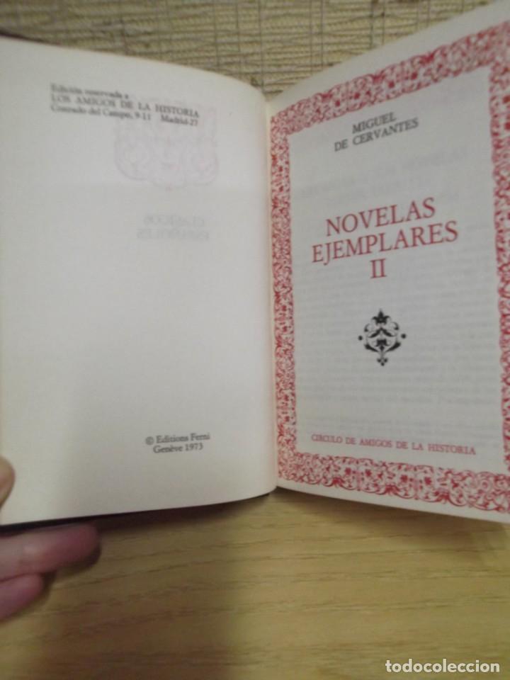 Libros de segunda mano: Libro &rdquo;Novelas ejemplares II de Miguel de Cervantes&rdquo; - Foto 2