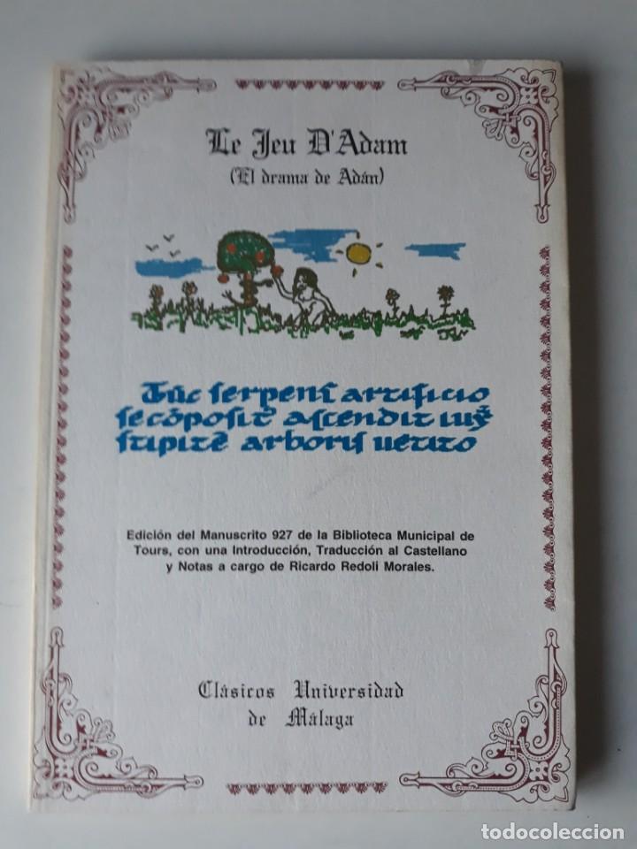 Libros de segunda mano: LE JEU D&acute;ADAM (EL DRAMA DE AD&Aacute;N) - AN&Oacute;NIMO - Foto 1