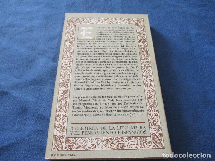 Libros de segunda mano: LA CELESTINA / FERNANDO DE ROJAS 1977 - Foto 3