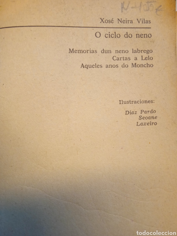 Libros de segunda mano: O ciclo do neno, Neira Vilas - Foto 3