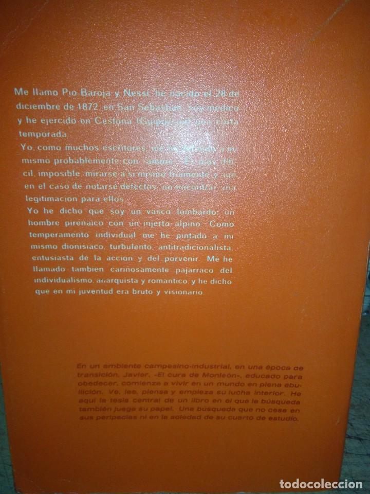 Libros de segunda mano: P&Iacute;O BAROJA. EL CURA DE MONLE&Oacute;N . TXERTOA - Foto 2