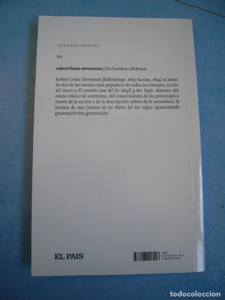 Libros de segunda mano: Los hombres dichosos Robert Louis Stevenson - Foto 2