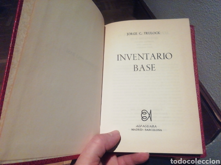 Libros de segunda mano: Inventario Base. Jorge C. Turlock. Primera edici&oacute;n. - Foto 1