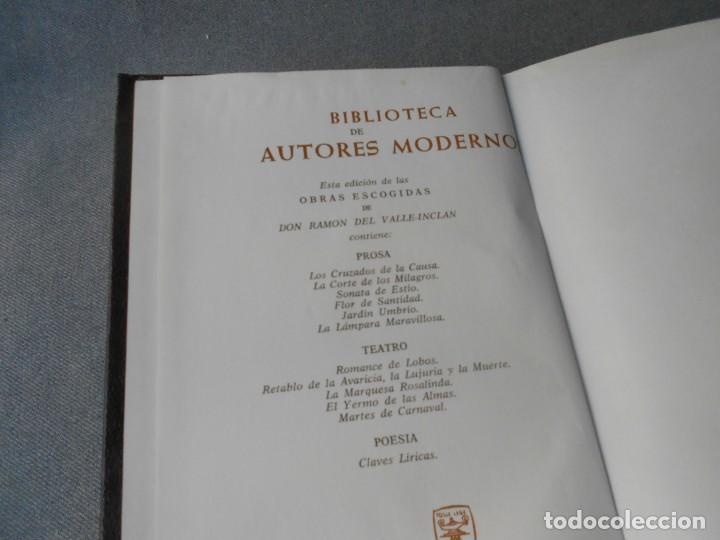 Libros de segunda mano: OBRAS ESCOGIDAS. VALLE INCLAN - Foto 2