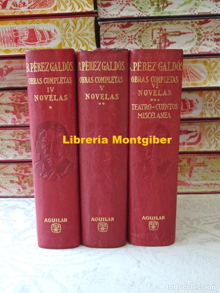 Libros de segunda mano: OBRAS COMPLETAS . 3 Vols . Autor : PEREZ GALDOS , B. - Foto 1