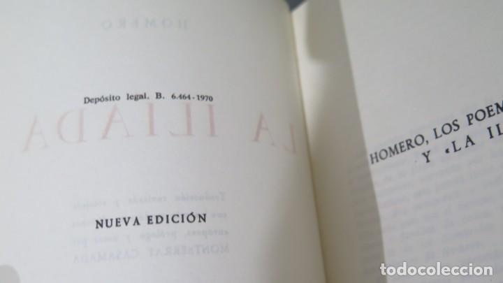 Libros de segunda mano: 1970.- LA ILIADA. HOMERO - Foto 2