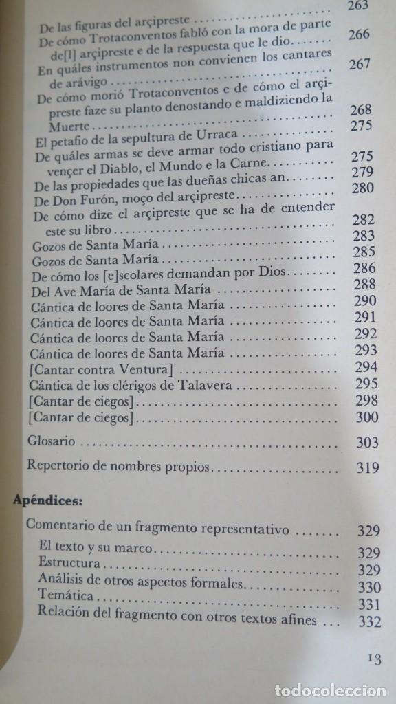 Libros de segunda mano: LIBRO DE BUEN AMOR. JUAN RUIZ - Foto 6