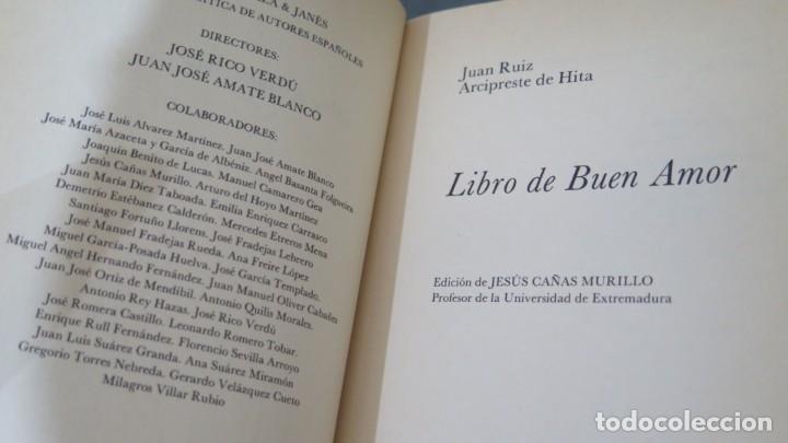 Libros de segunda mano: LIBRO DE BUEN AMOR. JUAN RUIZ - Foto 8