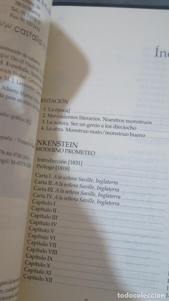 Libros de segunda mano: FRANKESTEIN. SHELLEY. CASTALIA - Foto 2