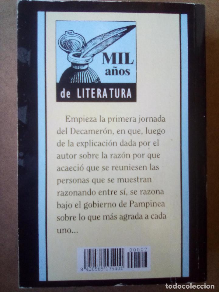 Libros de segunda mano: El decameron - Boccaccio - Foto 2