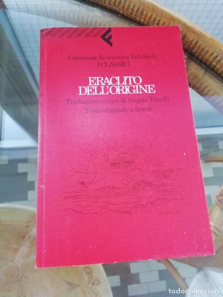 Libros de segunda mano: Eraclito DellOrigine en italiano - Foto 1
