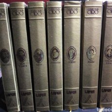 Libros de segunda mano: CLASICOS COLECCION ORO LAFER-GINER 1973-VIRGILIO-TOLSTÓI-DANTE-CERVANTES-GOETHE-BALZAC-WILDE