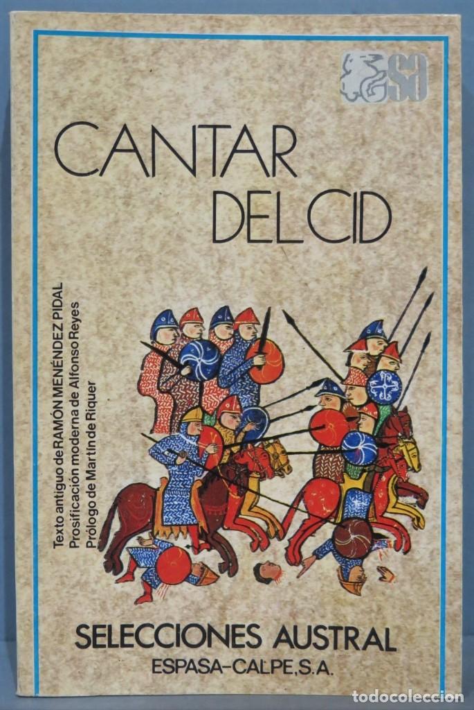 Libros de segunda mano: 1976.- CANTAR DEL CID. AUSTRAL - Foto 1