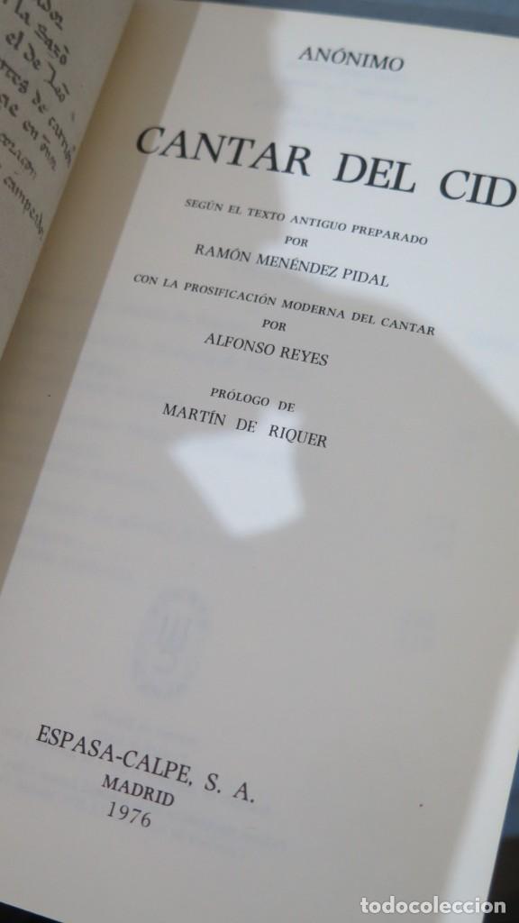 Libros de segunda mano: 1976.- CANTAR DEL CID. AUSTRAL - Foto 4