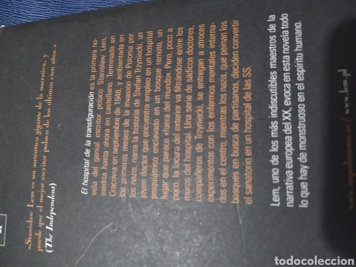 Libros de segunda mano: El hospital de la Transfiguraci&oacute;n Stanislaw Lem 2008 - Foto 2