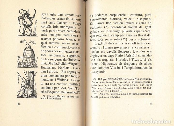 Libros de segunda mano: LA BATALLA ENTRE LLIBRES ANTICS I MODERNS - SWIFT, Jonathan (1947) - Foto 4