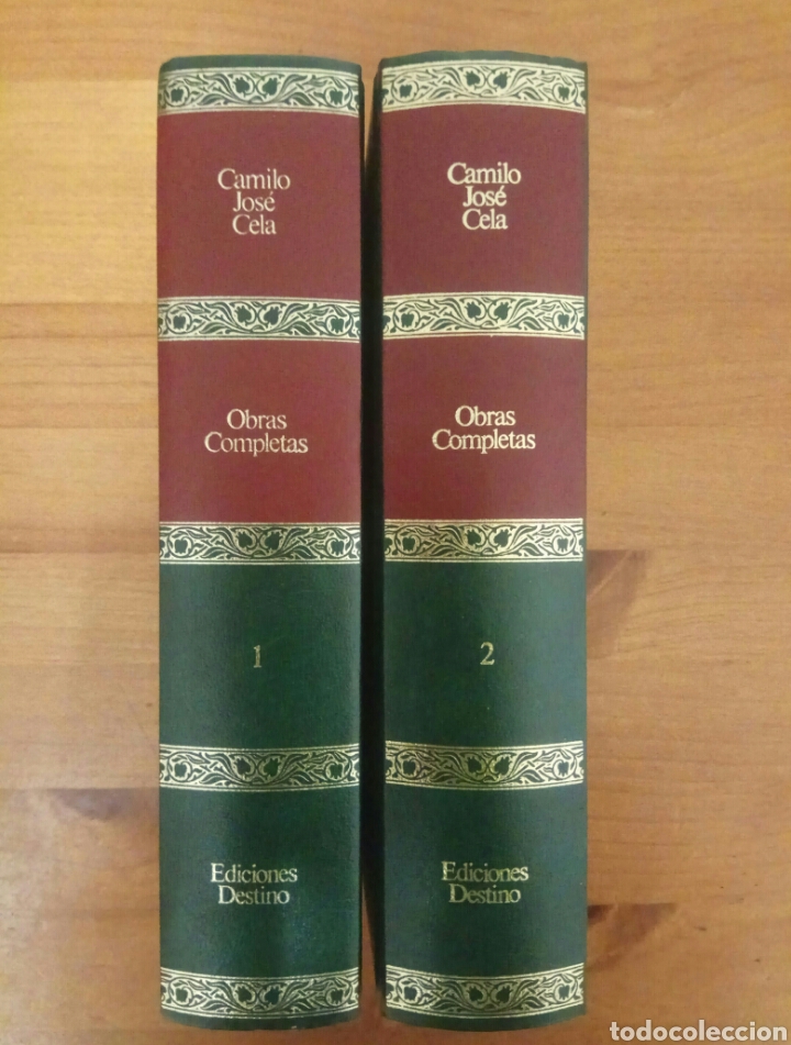 Libros de segunda mano: Obras completas. Camilo Jos&eacute; Cela. Vol&uacute;menes 1 y 2 - Foto 2