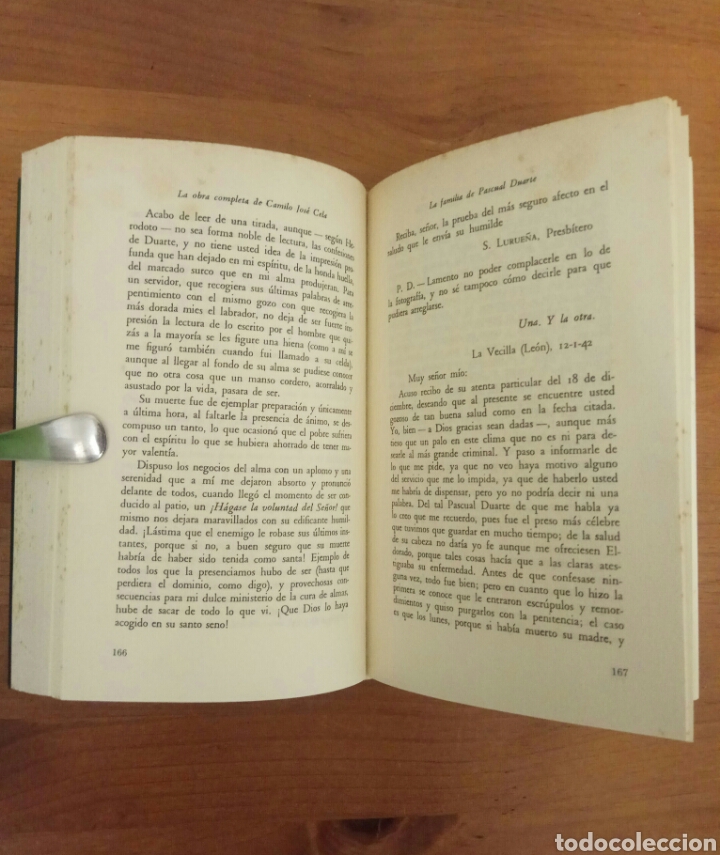 Libros de segunda mano: Obras completas. Camilo Jos&eacute; Cela. Vol&uacute;menes 1 y 2 - Foto 3