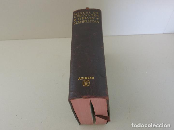 Libros de segunda mano: MIGUEL DE CERVANTES OBRAS COMPLETAS AGUILAR 1962 - Foto 1