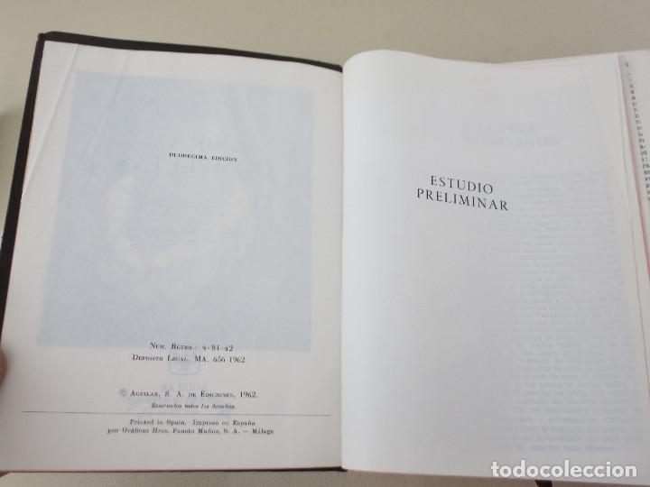 Libros de segunda mano: MIGUEL DE CERVANTES OBRAS COMPLETAS AGUILAR 1962 - Foto 8