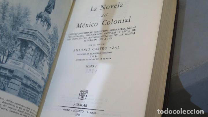 Libros de segunda mano: 1965.- LA NOVELA ENDEL MEXICO COLONIAL. TOMO I - Foto 4