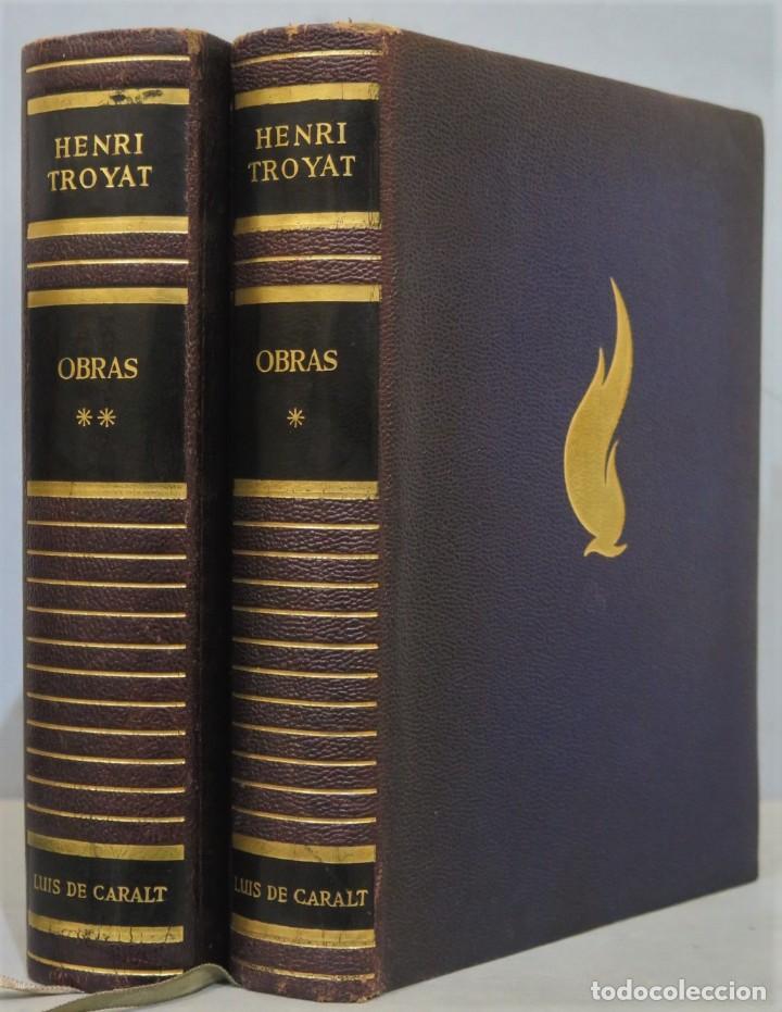 Libros de segunda mano: 1959.- OBRAS. TROYAT. LUIS DE CARALT. 2 TOMOS - Foto 1