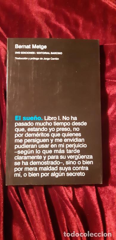 Libros de segunda mano: EL SUE&Ntilde;O - Bernat Metge - DVD 2006 - Foto 1