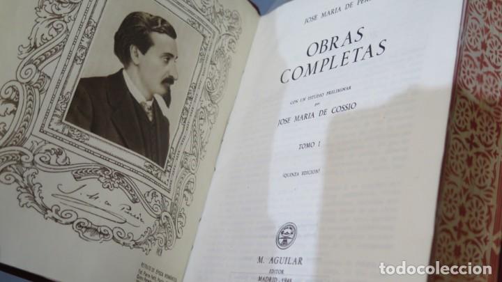 Libros de segunda mano: 1948.- OBRAS COMPLETAS. PEREDA. AGUILAR. TOMO I - Foto 3