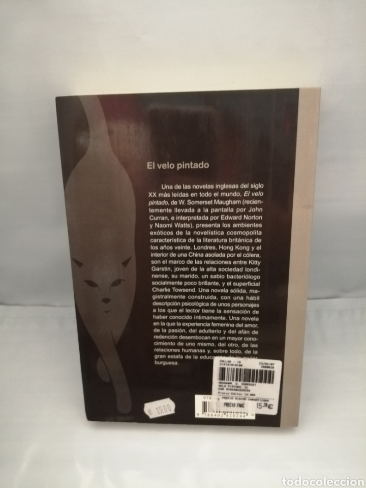 Libros de segunda mano: EL VELO PINTADO (Primera edici&oacute;n) - Foto 2