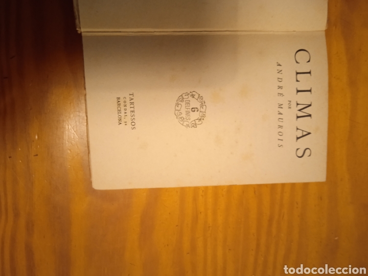Libros de segunda mano: Climas. Andr&eacute; Maurois - Foto 4