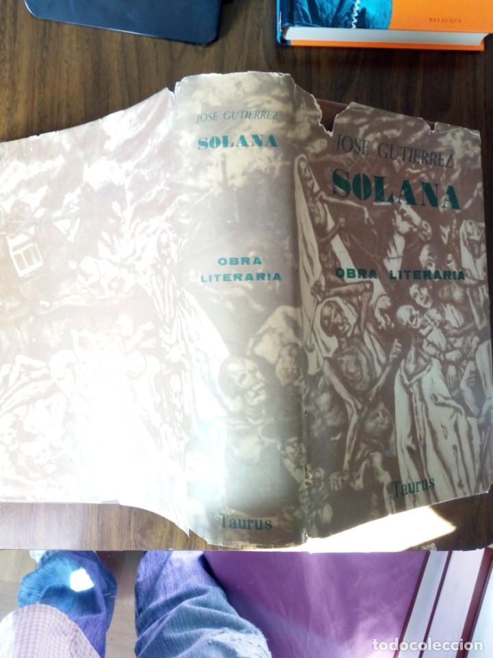 Libros de segunda mano: Jos&eacute; Guti&eacute;rrez Solana - Obra Literaria (Taurus 1961) - Foto 3